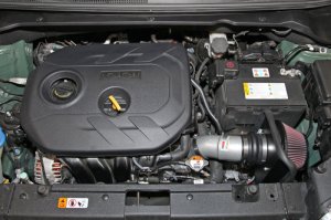 Kia Soul Performance Air Intake - K&N Engineering - Typhoon - Silver - `14-`20 Kia Soul Performance Air Intake - K&N Engineering - Typhoon - Silver - `14-`20